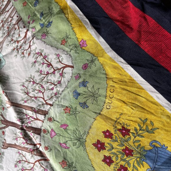 GUCCI Silk Scarf - Picture 2 of 4
